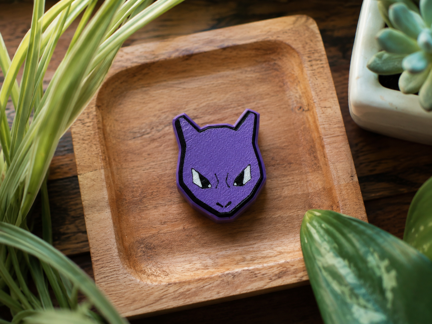Psychic Monster Clicker – Mewtwo Inspired 3D Printed Sensory Fidget